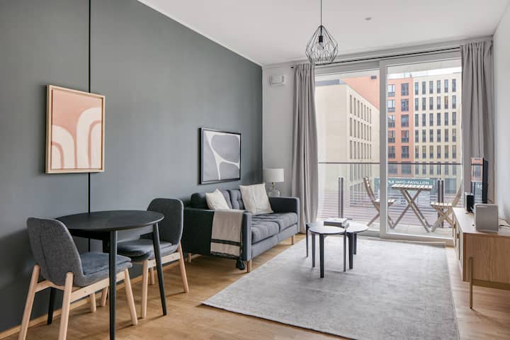 Blueground | Landstraße, Elev & Roof Pool, Nr U3 - Viena