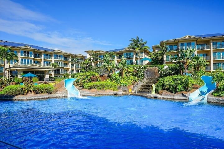 Waipouli Beach Resort | Lazy River & Water Slides
