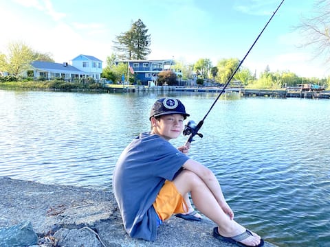 Lakefront Family Getaway | Dock, Hot Tub, Kings