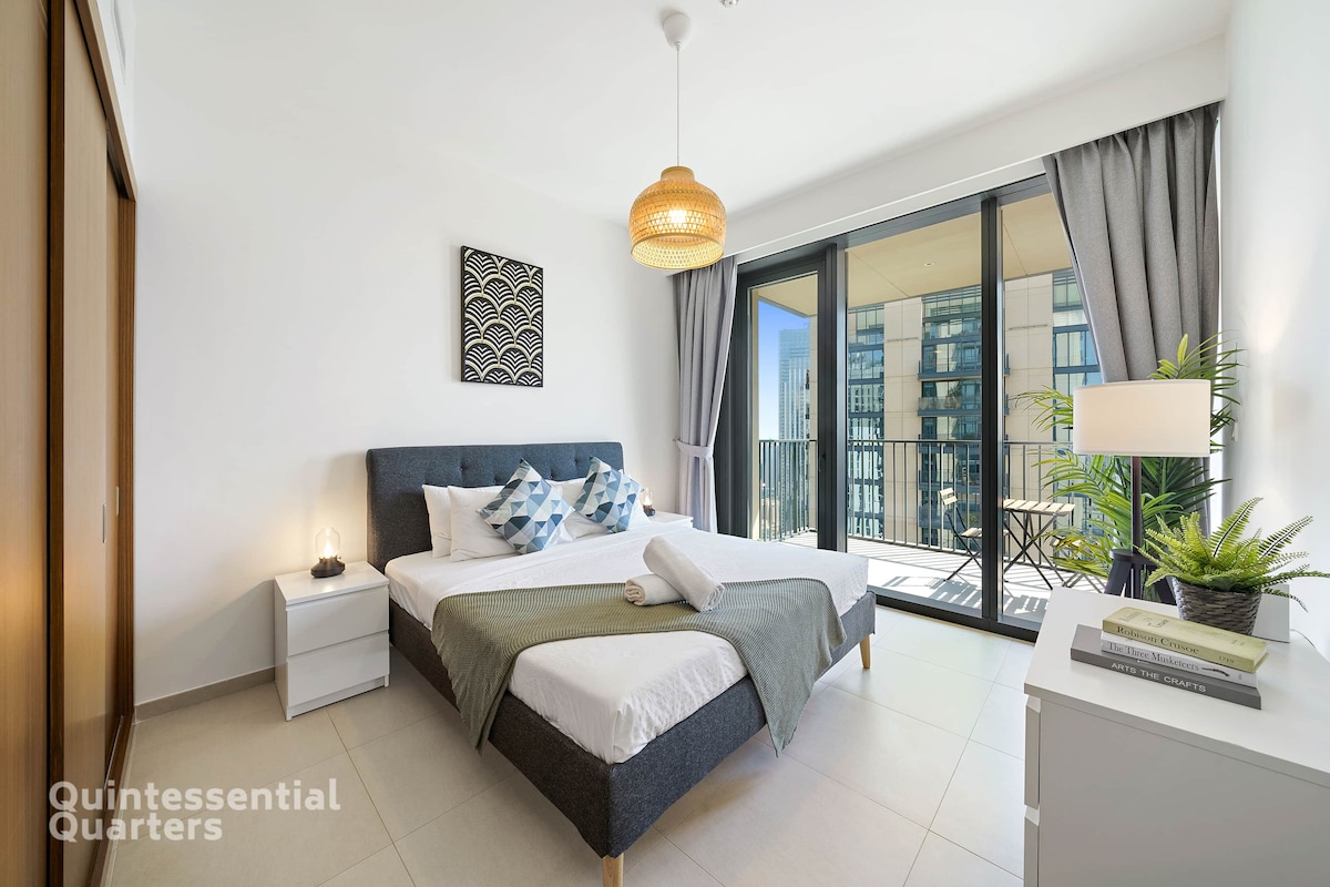 Soba za goste s bračnim krevetom i balkonom