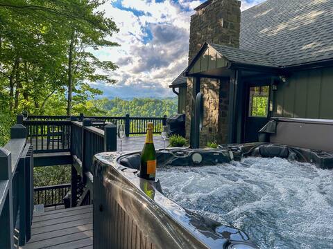 Star View Cabin HOT TUB*Pets Ok*Long Range Views*K