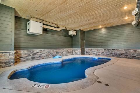 Pvt Indoor Bball Court & Indoor Pool, Games!