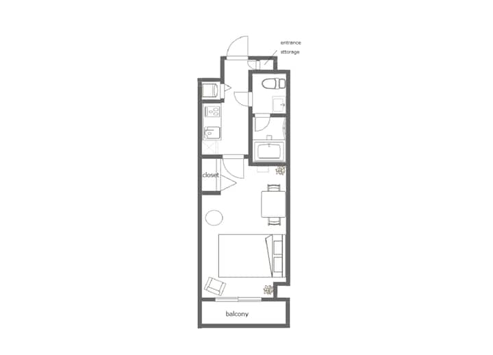 20 Mins To Hnd Airport, Free Wifi｜double Bed - Tokyo