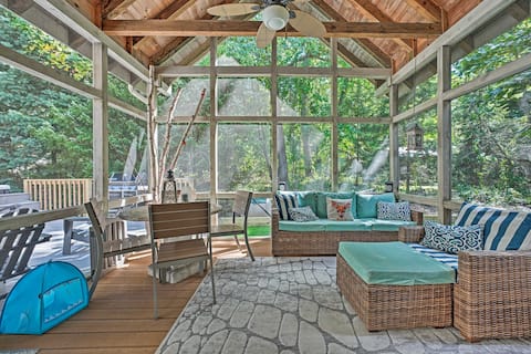 Luxury Family Home w/ Deck, Swim Spa & Grill!