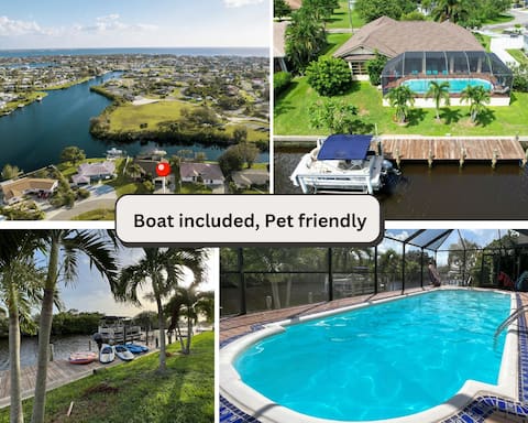 House With A Boat–Your Private Waterfront Resort