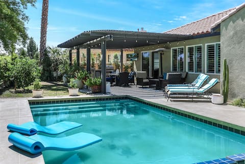 Indian Palms Vacation Rental – Pool & Game Fun