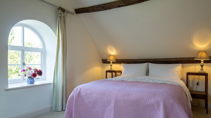 Dormitorio cuatro, casa de campo con guía en el templo, Bolthole Retreats