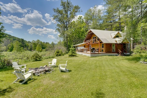 Killington Area Escape w/ Deck, Views & Hot Tub!