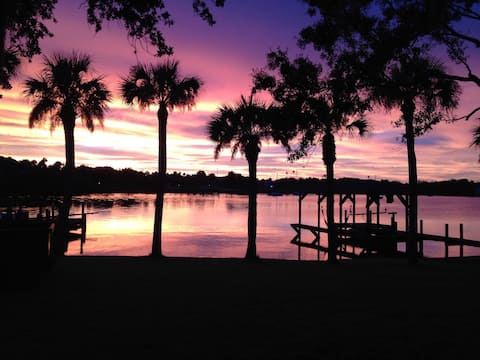 Sunset on the Bayfront - Kayak with the dolphins!