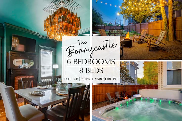 The Bonnycastle 6br New Orleans Speakeasy Hot Tub - Louisville, KY