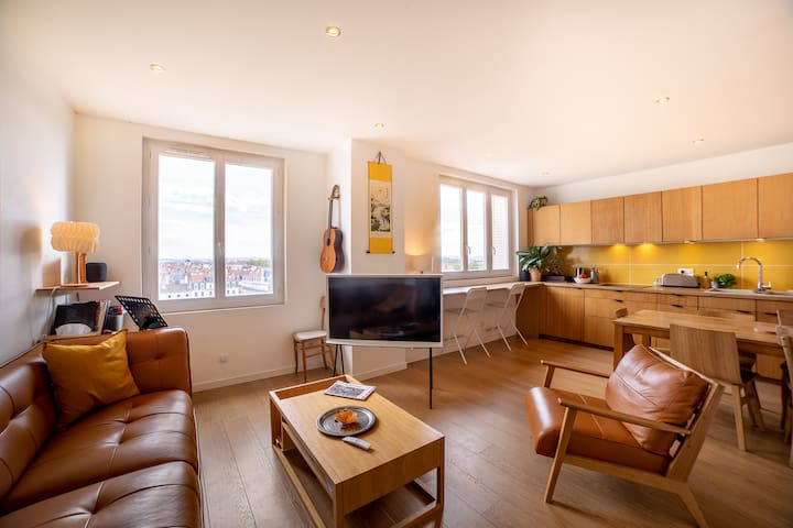 Modern design and breathtaking view