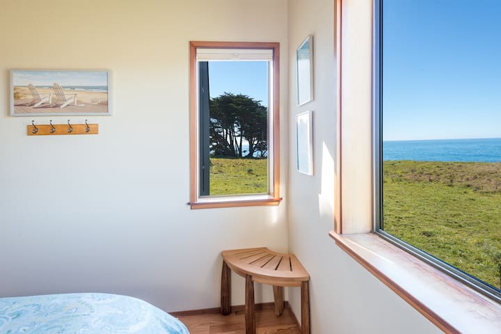 חדר אורחים 1 מיטת קווין, נוף לים