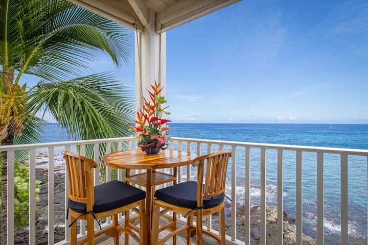 Hale Kona Kai 301 -Wraparound Lanai Over The Ocean - Kailua-Kona, HI