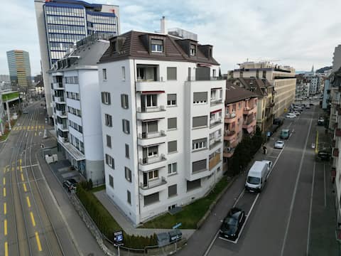 Successful Airbnb property: Downtown Dream: 3.5BR with Balcony and Style BA31 in Oerlikon