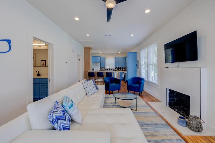 Shades Of Blue - King Beds On East End - Beach Access, Galveston