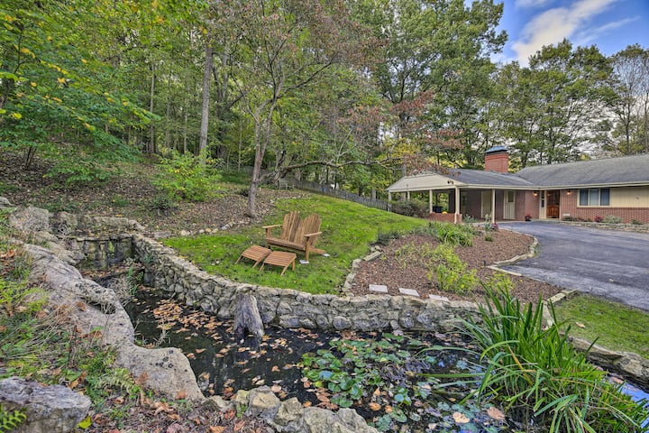 Easy Hiking & Sightseeing! Kingsport Home w/ Deck