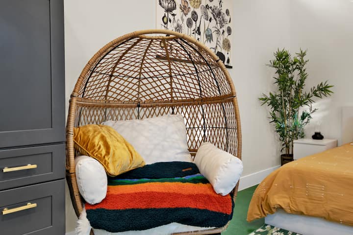 Artsy Cabin cozy chair