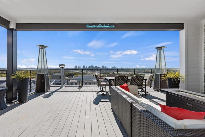 Nashville SkyHaus – As Seen on MTV | Sleeps 12+