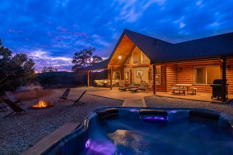 Skyfall Cabin | Private Hot tub | Zion NP