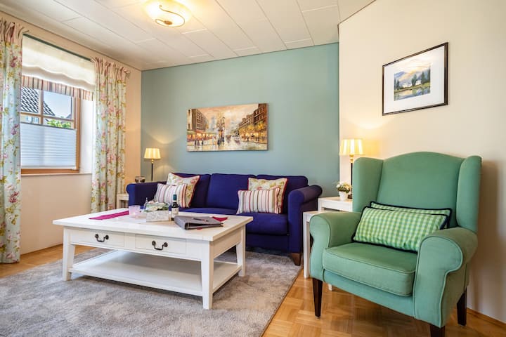 Charmante Ferienwohnung 5 Auf Dem "Trostelhof" Mit Balkon - Stetten
