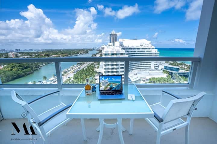 Fontainebleau|ocean View W/ Balcony & Beach Access - Miami Beach, FL