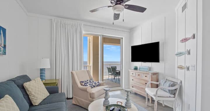 Grand Panama 909 3br Gulf-front, Pets Ok, Sleeps 8 - Panama City Beach, FL