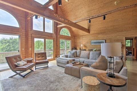 Elegant & Quiet Maine Escape w/ Sauna & Deck!