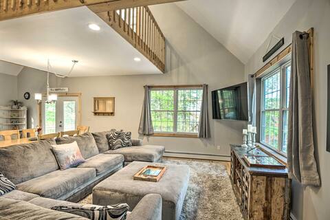 Secluded New Durham Home w/ Mtn & Lake Views!