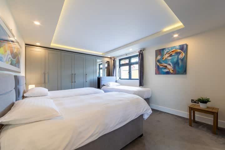 Spálňa v Shepherd 's Lodge, Somerset