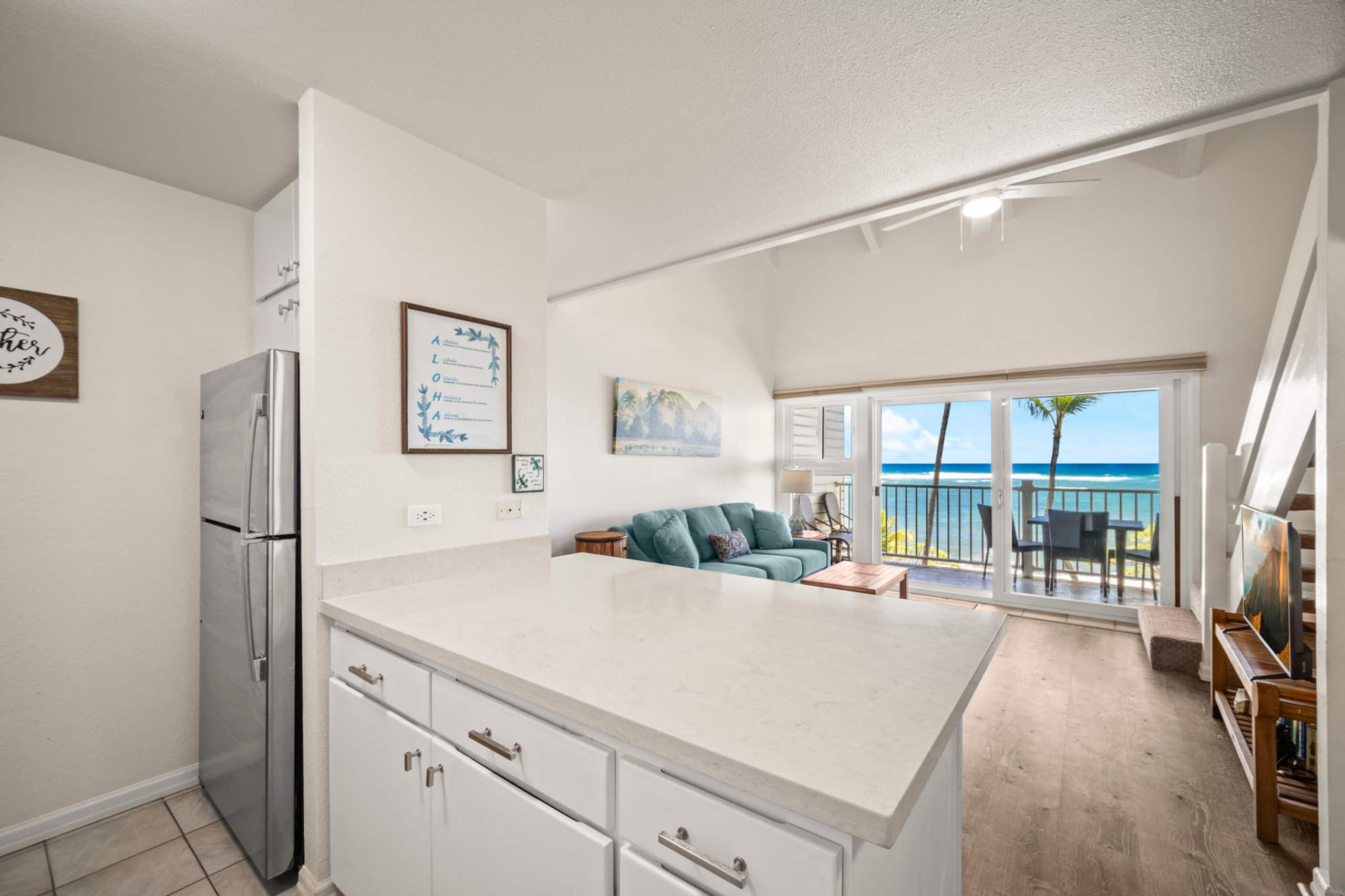 Kapaa Shore Resort 309, Oceanfront, Walk to Beach - Photo 17