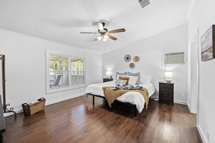 Master Bedroom with comfortable king bed