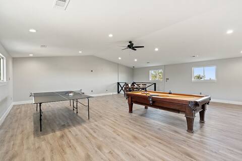 Play pool, ping pong or go wine or brewery touring