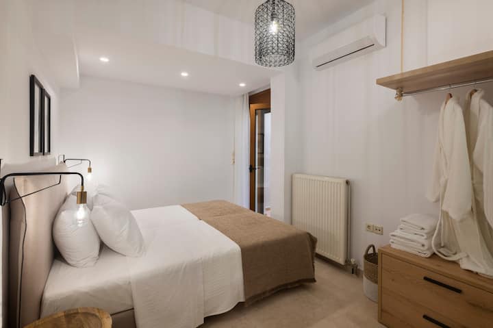 Apartmán Zen Chic, v blízkosti pláže - spálňa