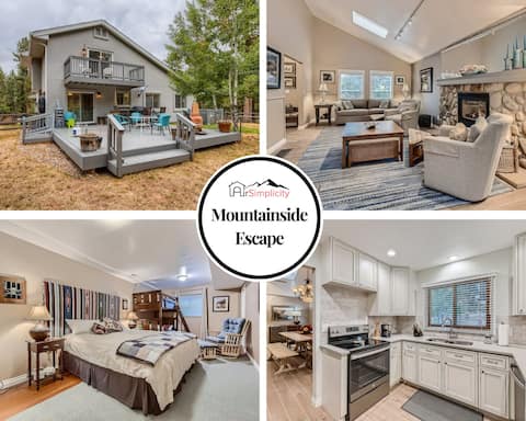 Mountainside Escape: EV Charger, Patio & Views