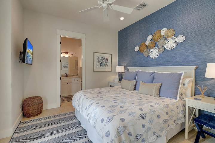 חדר שינה ראשי קינג, קומה 1. 