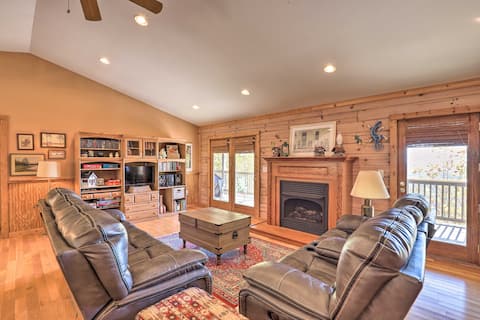 Bring a Pet: Bostic Cabin w/ Mtn Views!