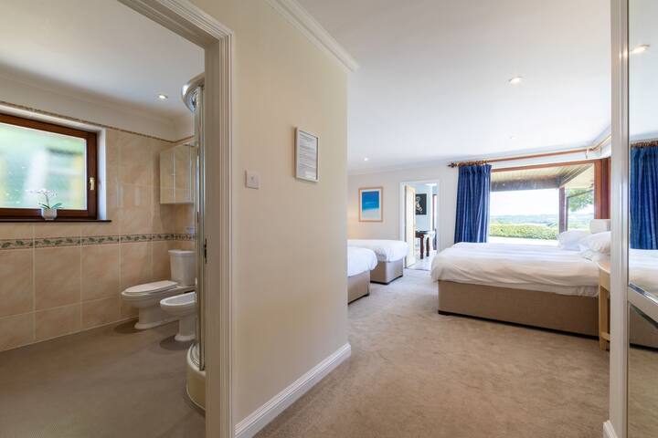 Spálňa v objekte Shepherd's Estate v Somersete