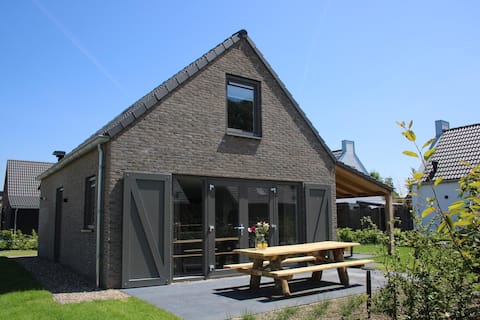 Modern house in small vacation park