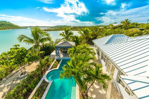 Shutters Villa | Water View | 4 Bdr | Pool | Eleva