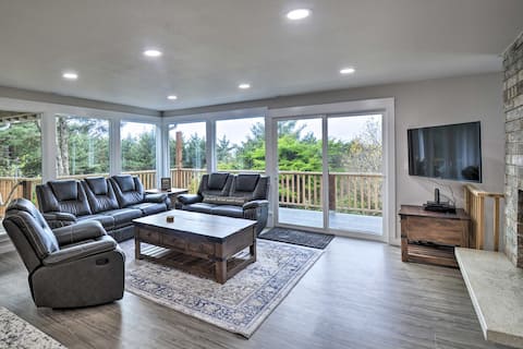 Coastal Washington Getaway: Walk to Beach!