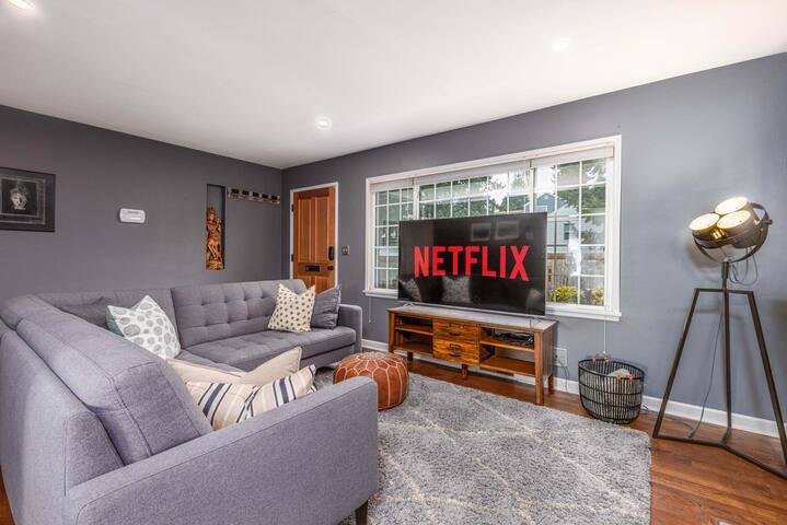 Remodeled Home | Fenced Yard | Outdoor Fireplace gallery image 2