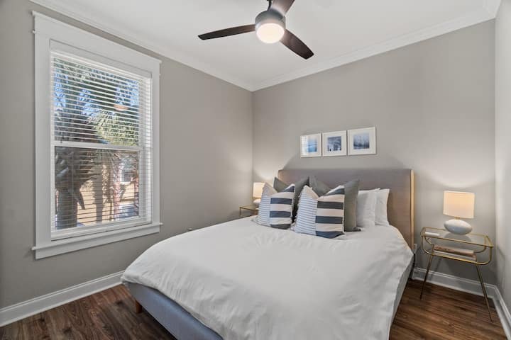 Spavaća soba br. 2 također s madracem od memorijske pjene i posteljinom.