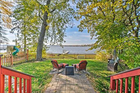 Lakefront Home w/ Game Room, Theater & Dock!