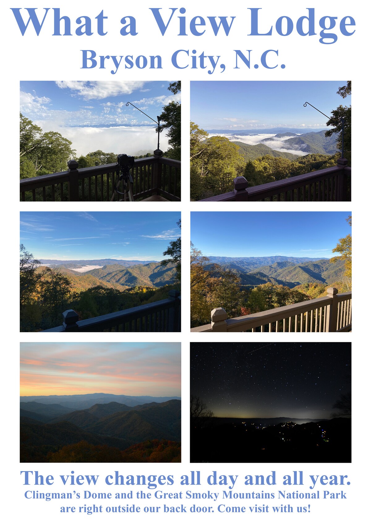 What A View Lodge - Bryson City, North Carolina