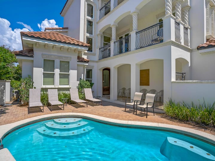 Beach View, Pool, Beach Chairs, Tennis - Miramar Beach, FL
