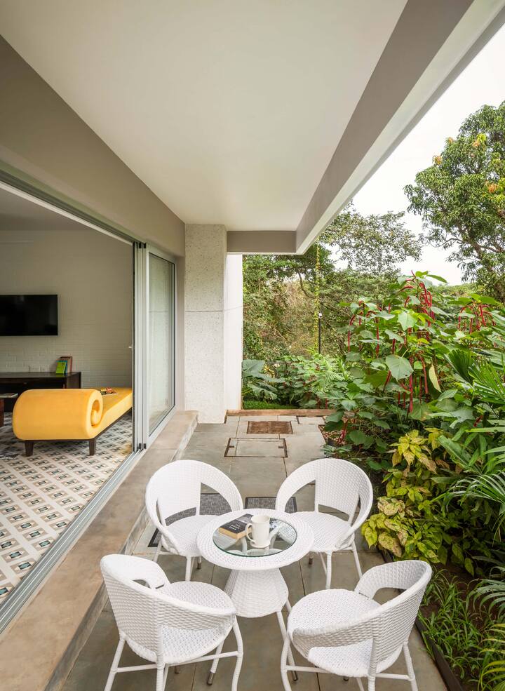 Private garden