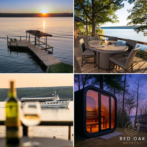 Waterfront Home with Sauna on Seneca Lake FLX