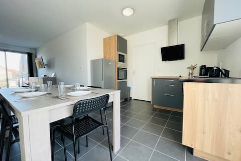 New house in a residential area near Tours