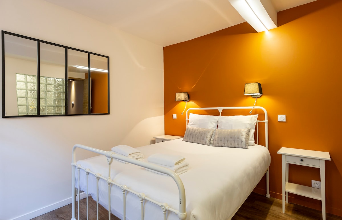 Chumba cha kulala na bafu