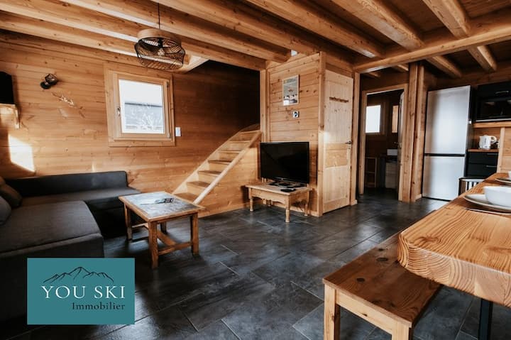 B07 - Chalet En Bois De 3 Chambres Pour 7 Personne - Saint-Sorlin-d'Arves